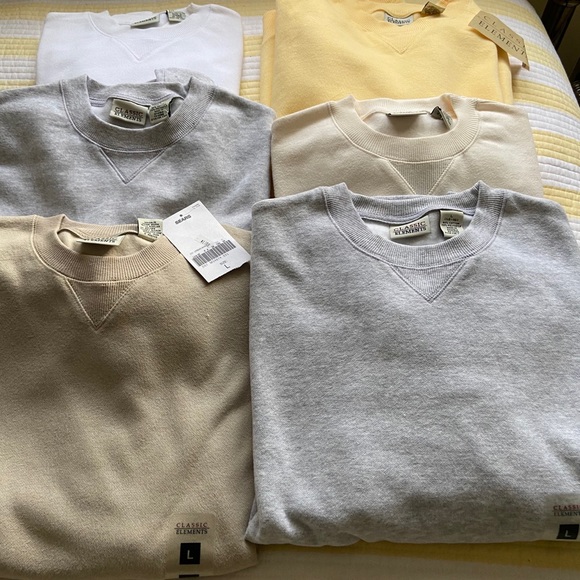Classic Elements Sweatshirts - Picture 1 of 8